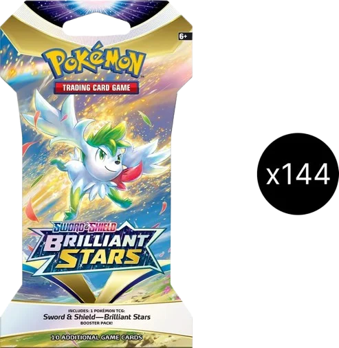 Brilliant Stars Sleeved Booster Pack Case