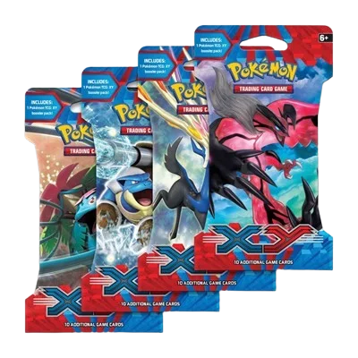 XY Sleeved Booster Pack Art Bundle (Set of 4)