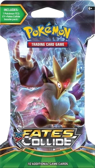 Fates Collide Sleeved Booster Pack - Mega Alakazam