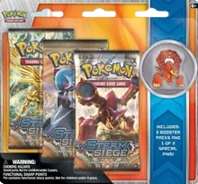 Steam Siege Collectible Pin 3-Pack Blister - Volcanion