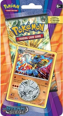 Steam Siege Single Pack Blister - Lucario
