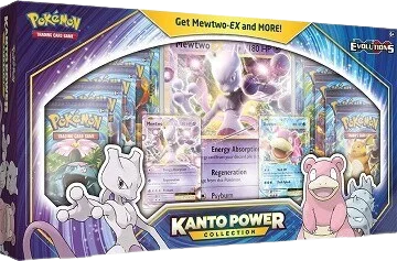 Evolutions Kanto Power Collection - Mewtwo EX/Slowbro EX