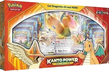 Evolutions Kanto Power Collection - Dragonite EX/Pidgeot EX