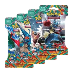 Furious Fists Sleeved Booster Pack Art Bundle (Set of 4)
