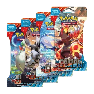 Primal Clash Sleeved Booster Pack Art Bundle (Set of 4)
