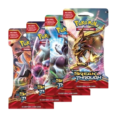 BREAKthrough Sleeved Booster Pack Art Bundle (Set of 4)