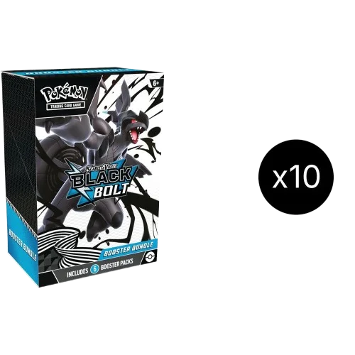 Black Bolt Booster Bundle Display