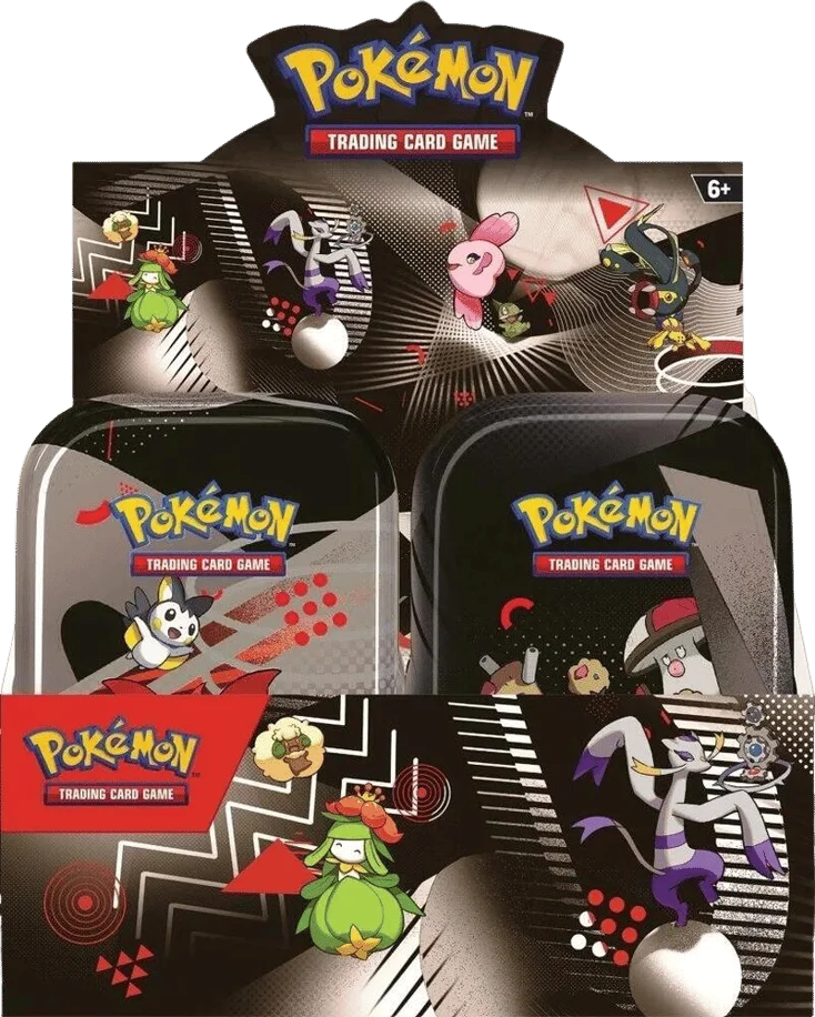 Black Bolt Unova Mini Tin Display